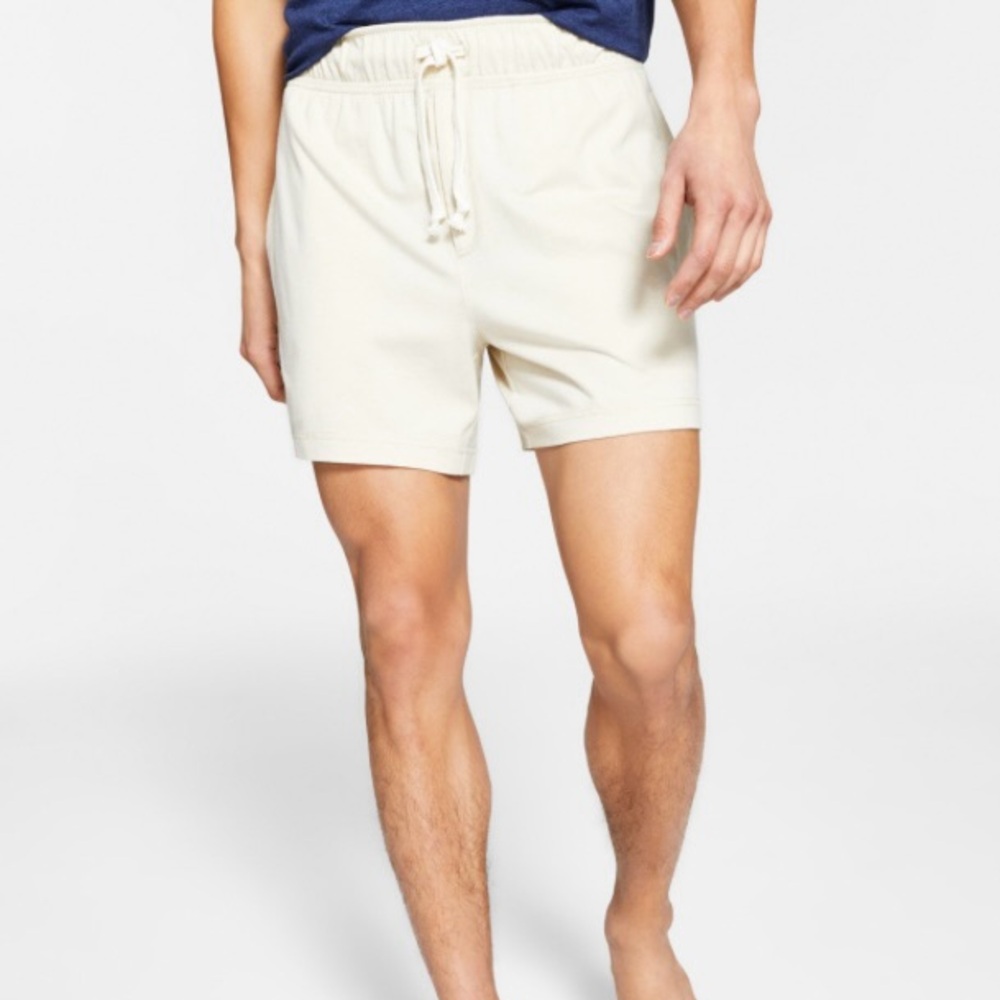 Sun + Stone Men's Sunwashed Knit Pajama Shorts